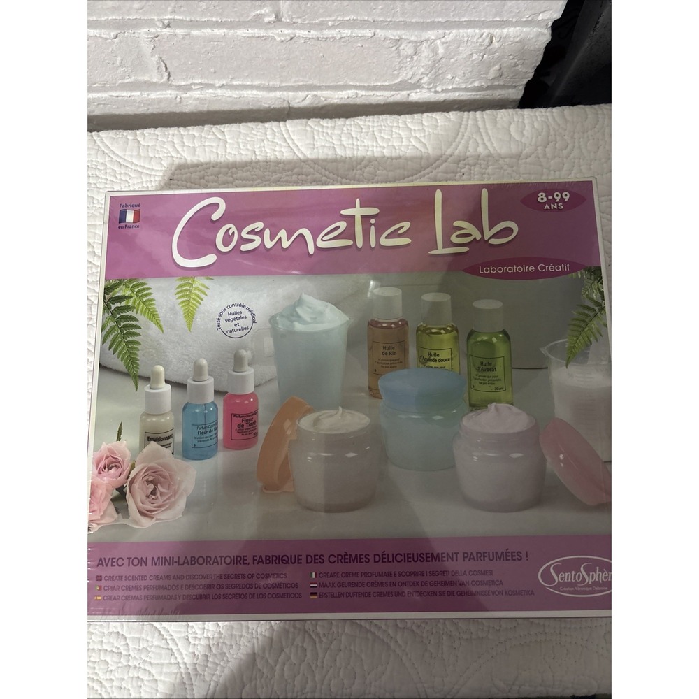 Cosmetic Lab New‎ Inbox To Create Scented Creams.  Made in France.